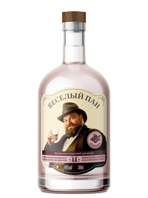 Напиток спиртной крепкий «Клюква»
